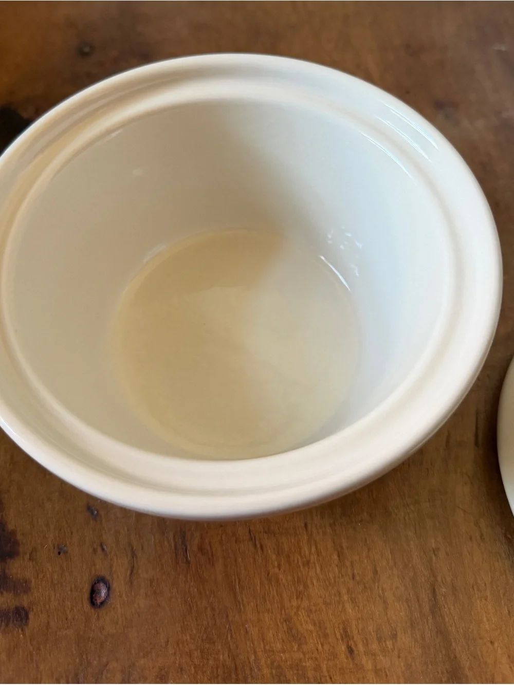 Longaberger Pottery Woven Traditions Ivory 6